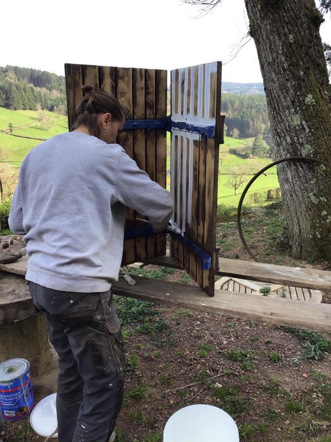 La Mazille , Cossy Vakantiestudio Met Zwembad In Zuid-Bourgogne Anglure-sous-Dun Εξωτερικό φωτογραφία