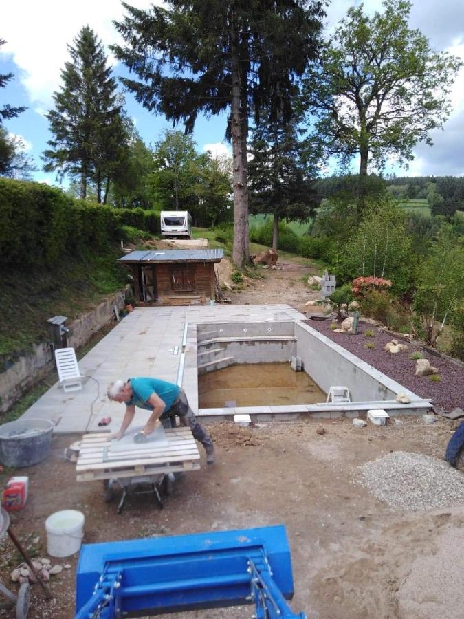 La Mazille , Cossy Vakantiestudio Met Zwembad In Zuid-Bourgogne Anglure-sous-Dun Εξωτερικό φωτογραφία