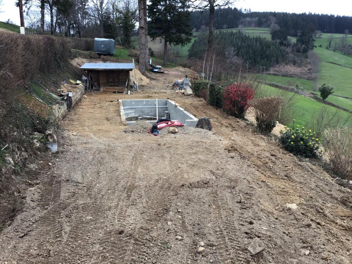 La Mazille , Cossy Vakantiestudio Met Zwembad In Zuid-Bourgogne Anglure-sous-Dun Εξωτερικό φωτογραφία