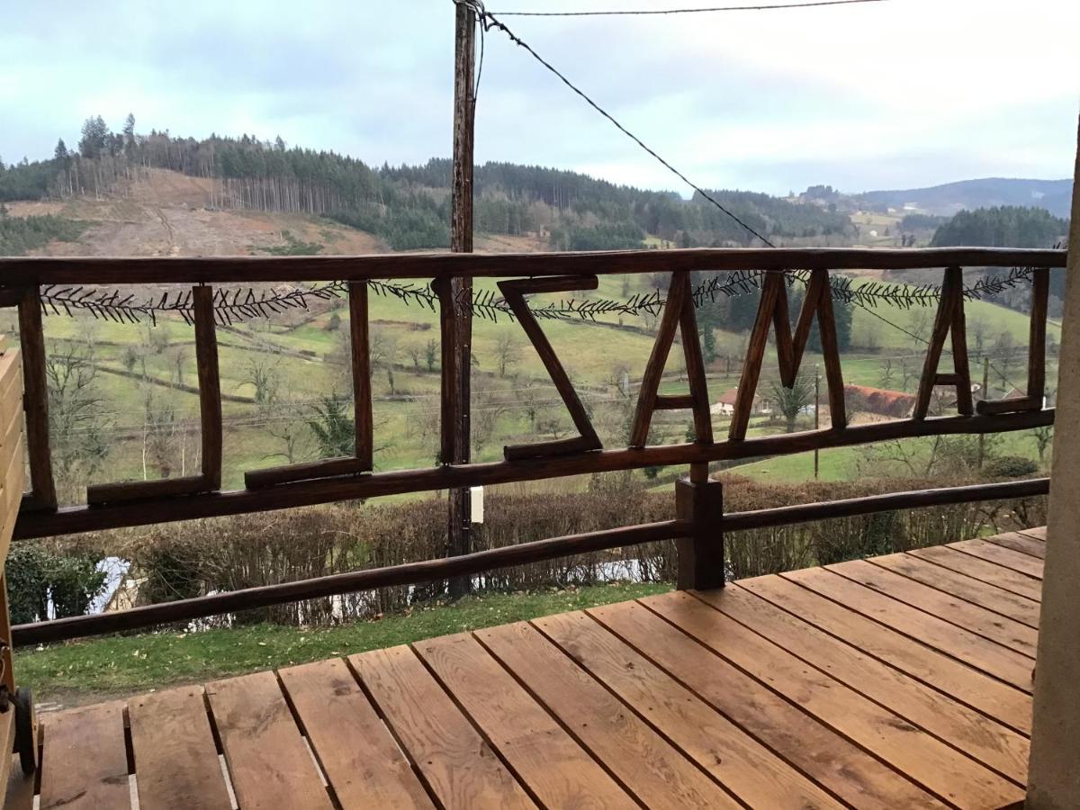 La Mazille , Cossy Vakantiestudio Met Zwembad In Zuid-Bourgogne Anglure-sous-Dun Εξωτερικό φωτογραφία